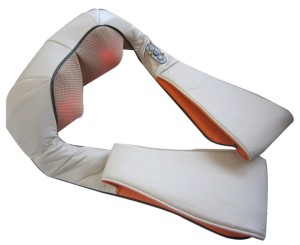 Masażer karku SHIATSU z kamieniami nefrytowymi