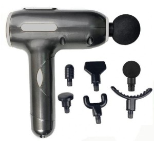 Pistolet Masażer Masujący do Masażu 7 Głowic Gun