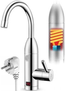 Chromowany elektryczny Podgrzewacz Wody LCD