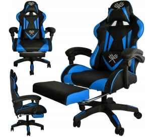 Fotel Gamingowy Biurowy Obrotowy Kubełkowy Gracza