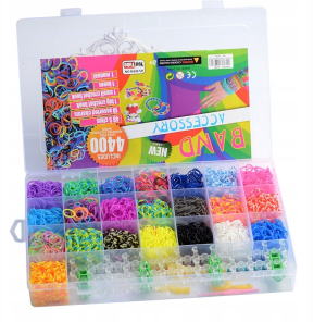 DUŻY XXL Gumki do robienia Bransoletek XXL