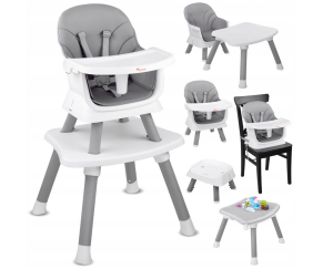 Fotelik krzesełko do karmienia Zestaw 6w1 