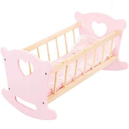 DREWNIANA-KOLYSKA-LOZECZKO-DLA-LALEK-51-5cm-KINDERPLAY-POSCIEL.jpg
