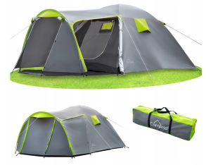 Namiot turystyczny 4 osobowy Rodzinny Kempingowy  IGLO Wodoodporny