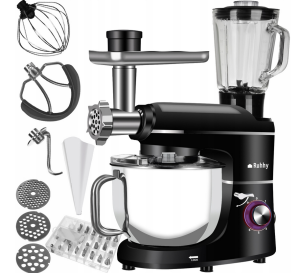 Robot Planetarny Kuchenny 3w1 Mikser Wielofunkcyjny Duży Blender