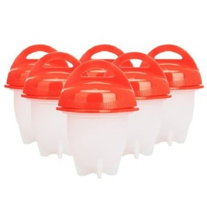 Pojemniki do gotowania jajek bez skorupek